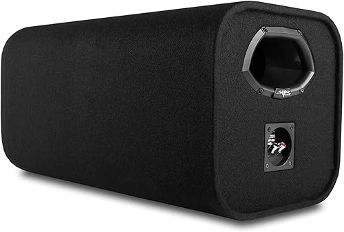 Miniatura 2 de Skar Audio SK12TBV Subwoofer con cajón sellado, ventilado, de 12 pulgadas, 800 vatios de potencia máxima, tubo