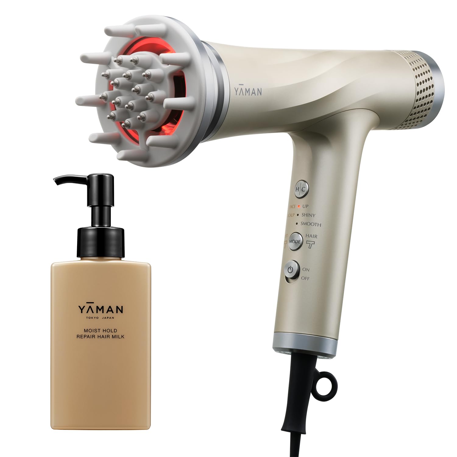 【値下げ中！】YAMAN ヘアドライヤー ゴールド Amazon | ヤーマン ドライヤー リフトドライヤー+モイストホールド