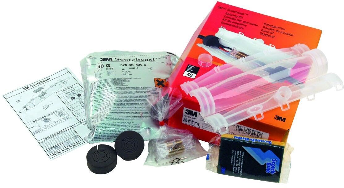 Fil de connexion en résine coulée Roseberry Direct 92-NBA 7 pour câble 4x240 mm²