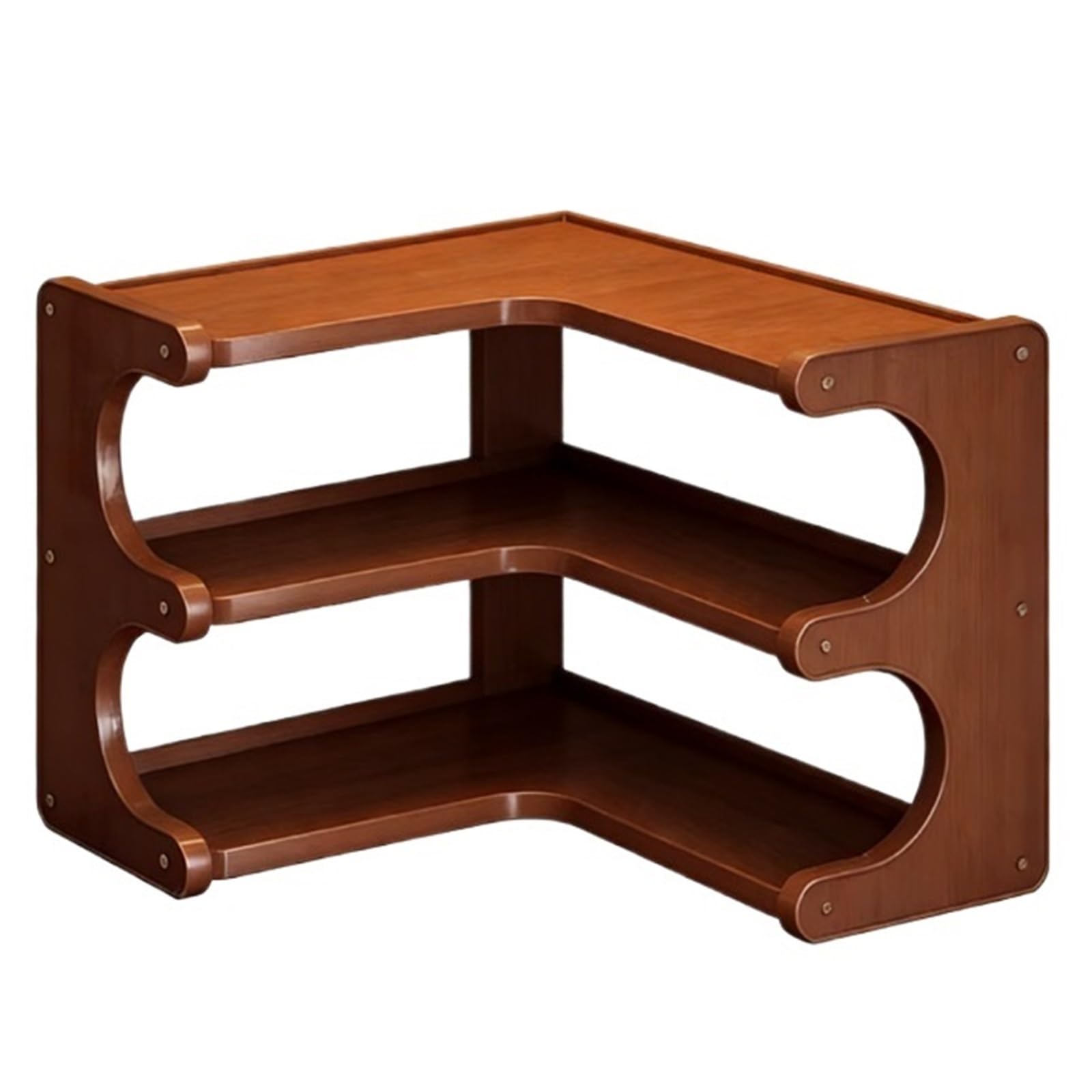 CYairong-22 Cup Display Shelf Water Cup Desktop Storage Tea Coffee Corner Three-Layer Holder Coffee Mug Display Rack