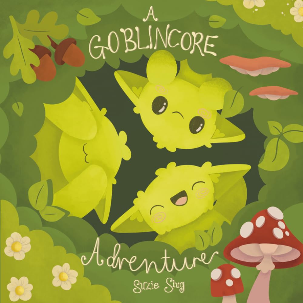 A Goblincore Adventure: Whimsical Colouring book (Goblincore by Suzie Slug)