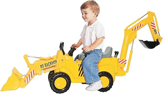 Skyteam 89898 Backhoe Loader Ride-On Large