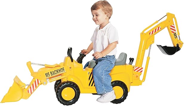 Skyteam 89898 Backhoe Loader Ride-On Large