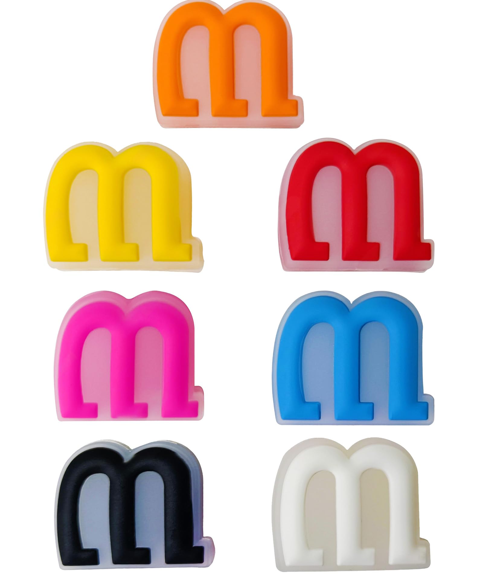 7 Pcs Tennis Dampener, Tennis Racket Dampener, Dampener for Tennis Racket, m-Shaped Design, Reduce Arm Fatigue, Compatible with Most Tennis Rackets-image-47