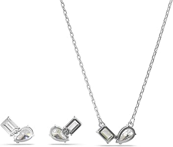 Amazon.com: Swarovski Mesmera set, Pear cut, Octagon cut