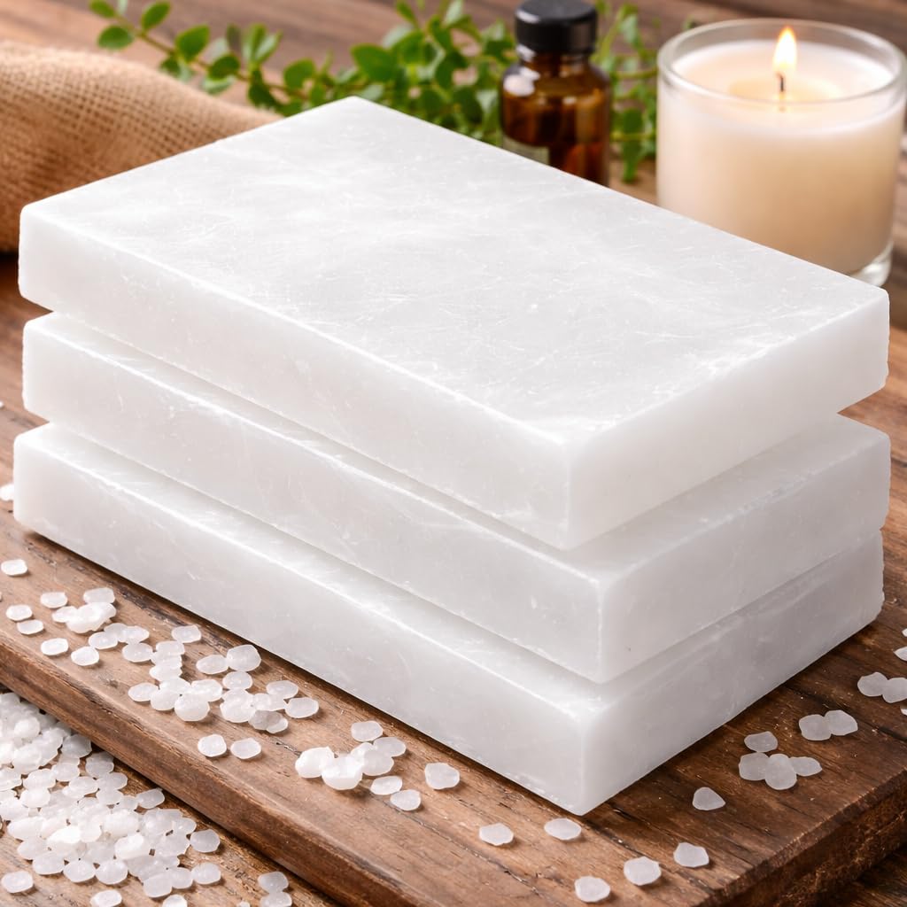 Pure Paraffin Wax Slab - Candle & Cosmetic Grade -1