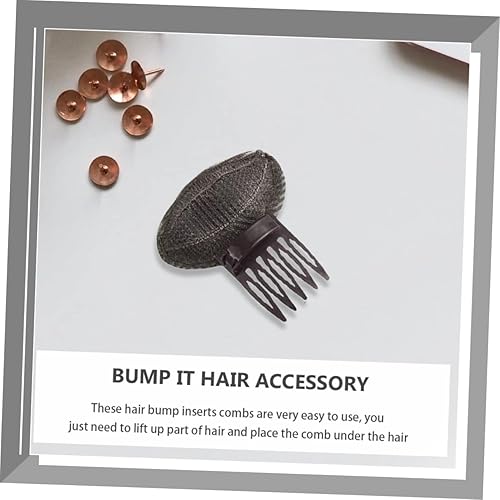 Miniatura 3 de 6pcs Bangs Pad Bump It Accesorio para el cabello, inserto de volumen para el cabello, clip de volumen para el cabello, clip de volumen, base de