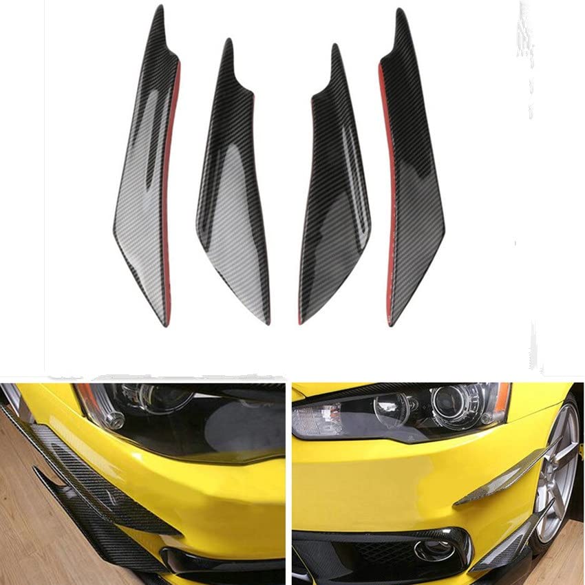 Amazon.co.jp: 車用フロントスポイラー 4 ピース/セット