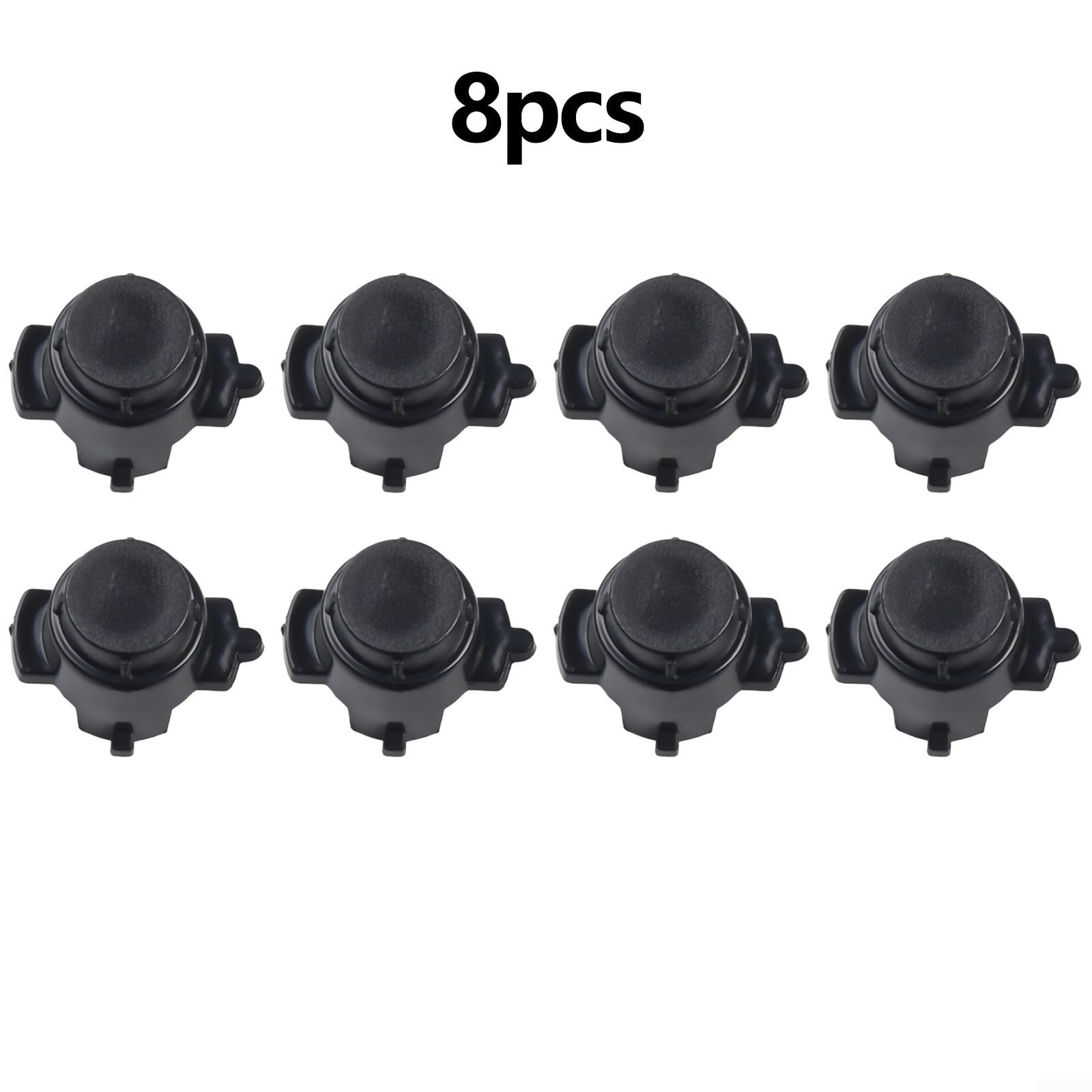 Style 8Pc Parcheggio Sensor Covers Progettato per adattarsi a più modelli del marchio di lusso per Mercedes per Benz Kit di sostituzione facile