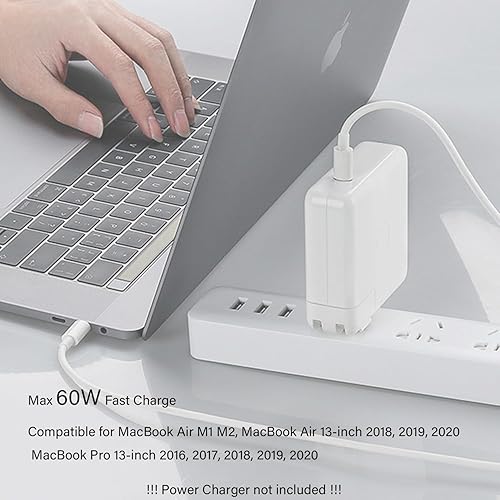 Miniatura 3 de Cable de carga para iPad Pro, cable de carga rápida USB-C a USB-C de 5 pies compatible con iPad Pro M4 11 de 13 pulgadas, iPad Pro de 12.9 pulgadas,