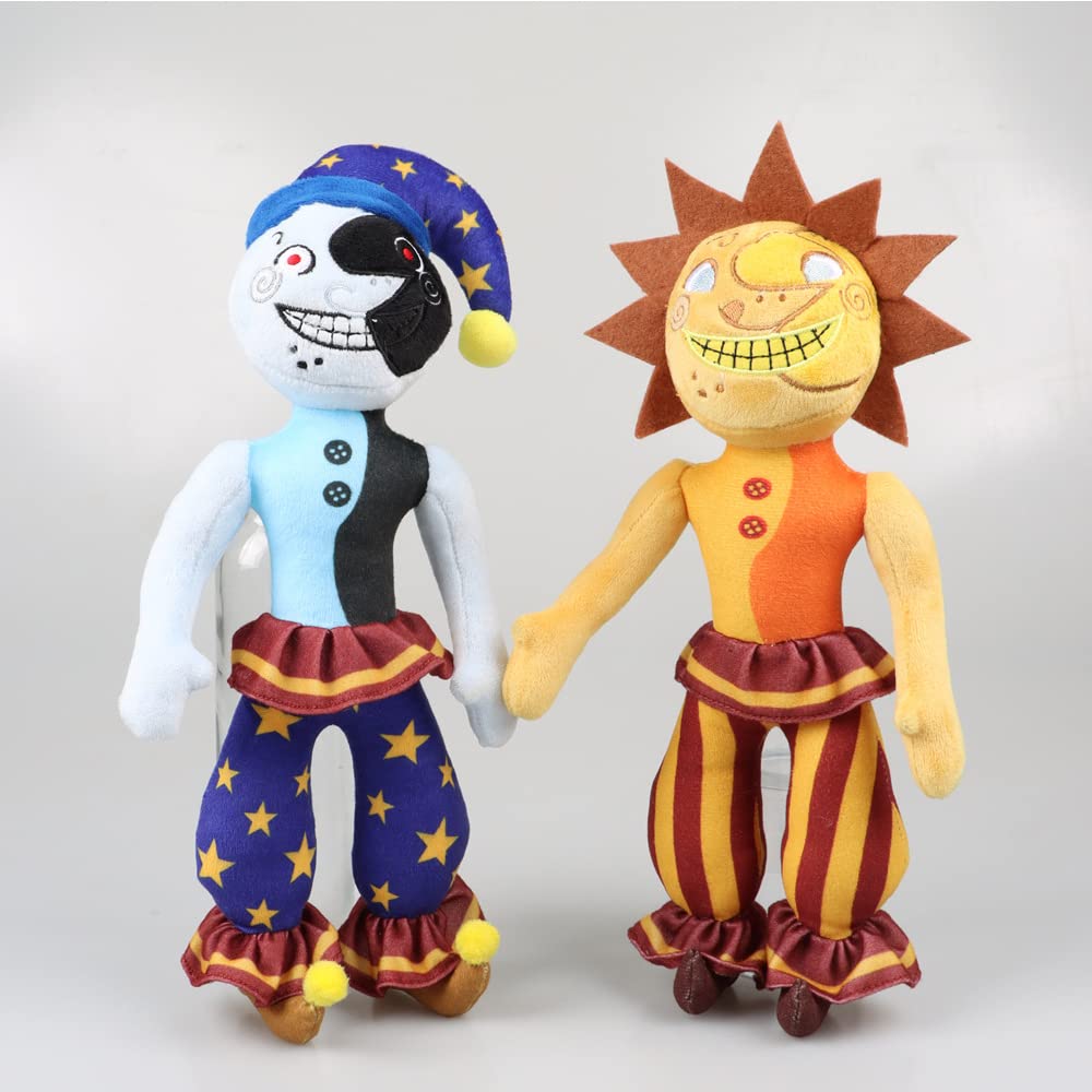Amazon.co.jp: 2個のFNAFサン＆ムーンぬいぐるみステッカー付き、13