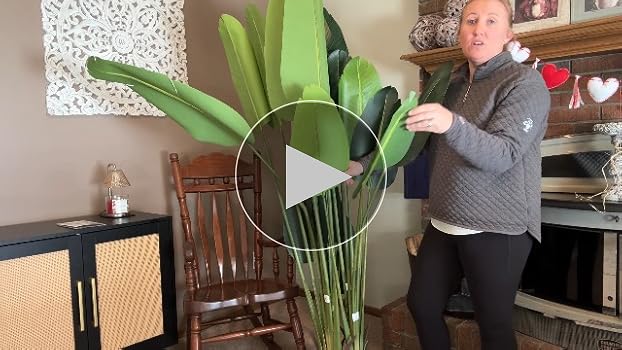 Amazon.com: CETRD Artificial Bird of Paradise Plant 6Ft Fake