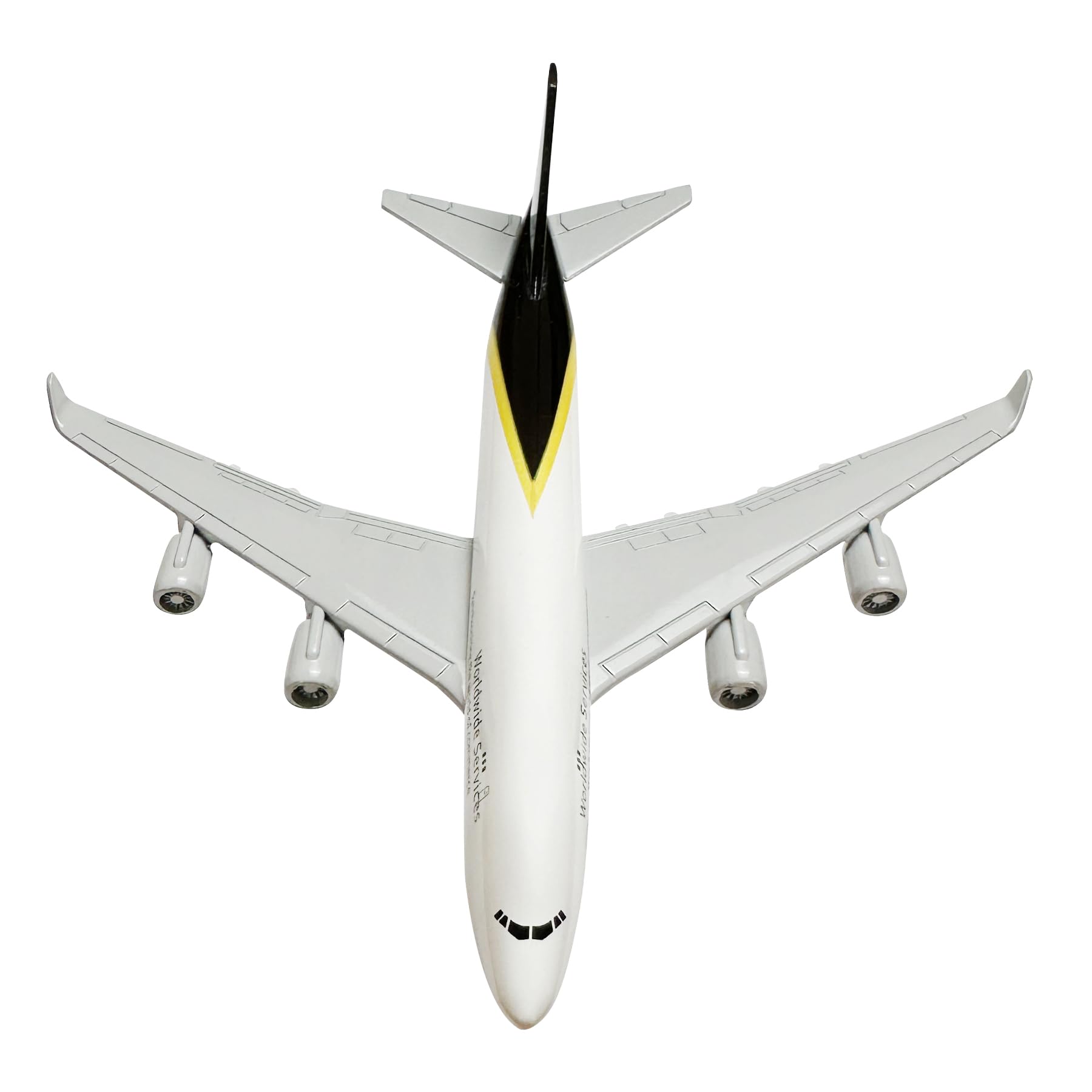 Bswath 1:400 Scale Model Airplane Model Plane Diecast Airplanes for Gift and Collection (B747) - Image 4