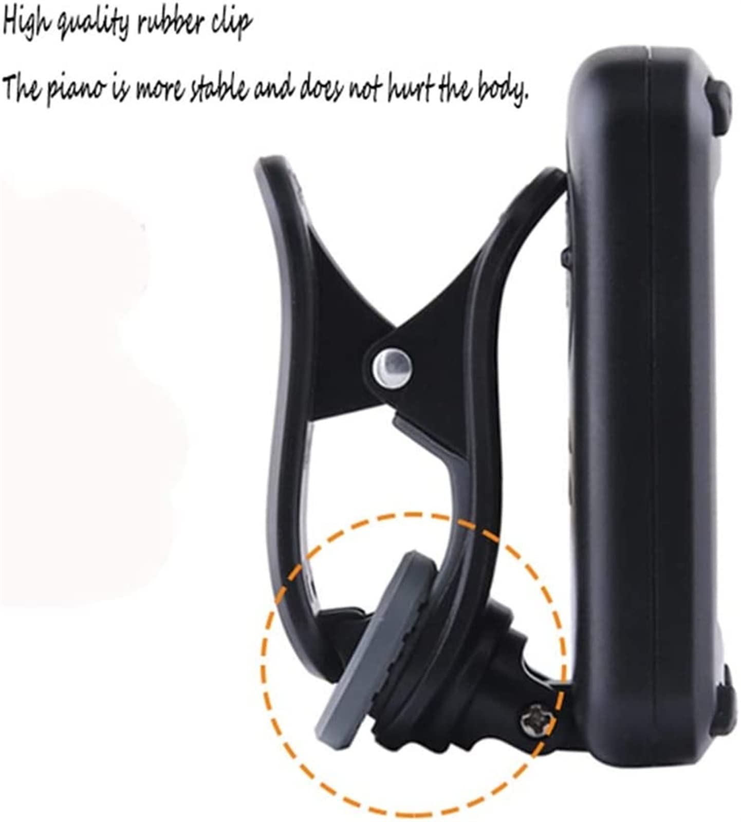 Guitar Tuner Clip Metronome Multifunzione Portatile Portatile Elettrico Chitarra Guitar Bass Violin Ukulele