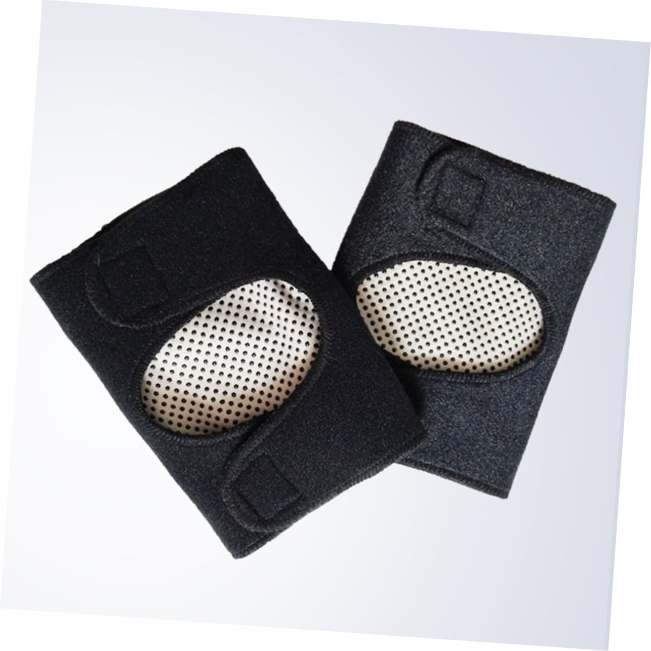 KOMBIUDA 2pcs Self Heating Elbow Pad Elbow Brace Elbow Supporter Thermal Elbow Pad Elbow Massager Black