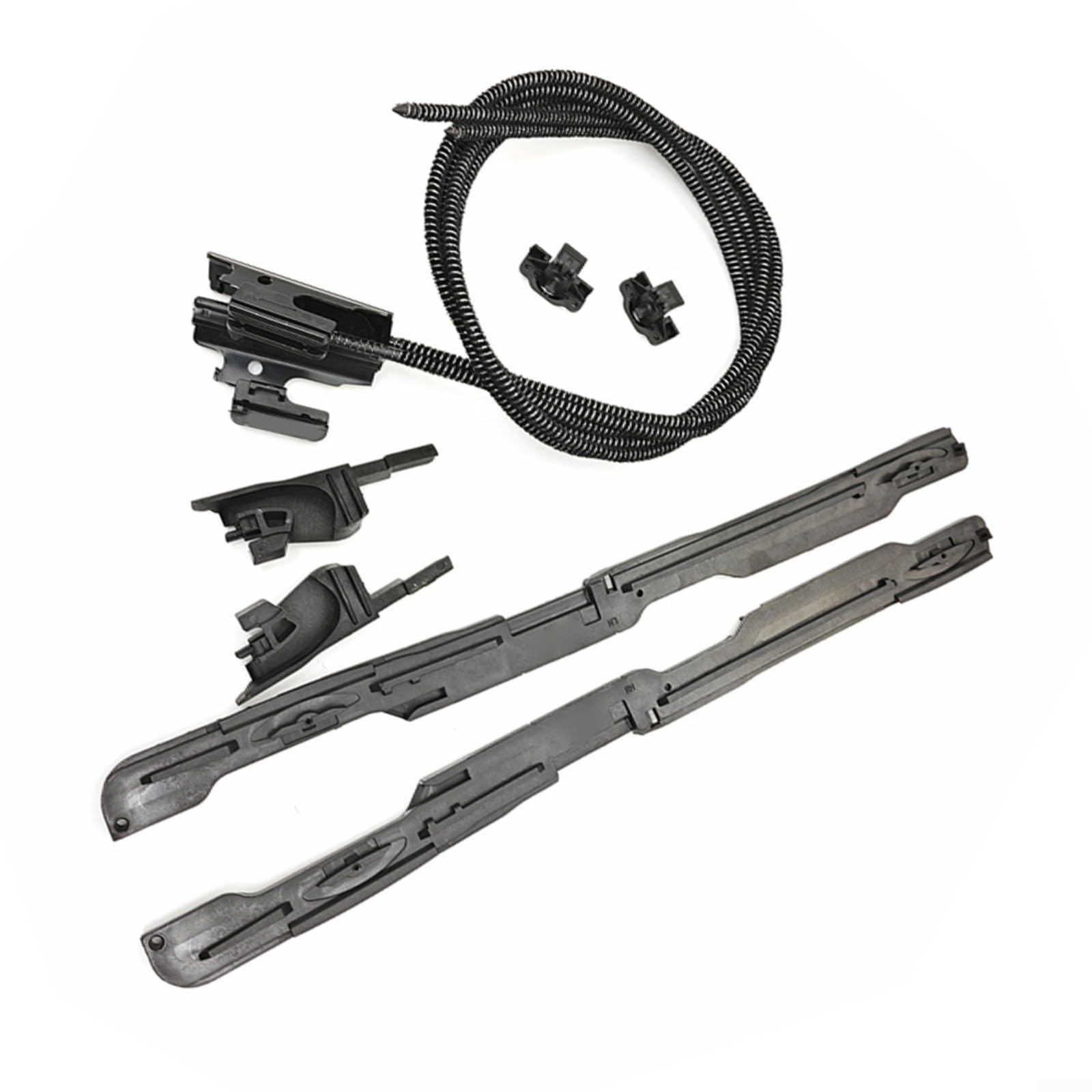 1 juego de cables de reparación de techo corredizo para Mini para Cooper F54 F55 F56 F60 F66 F65, OEM 54107379624, ABS + componente de accionamiento de metal, mantenimiento exterior del coche
