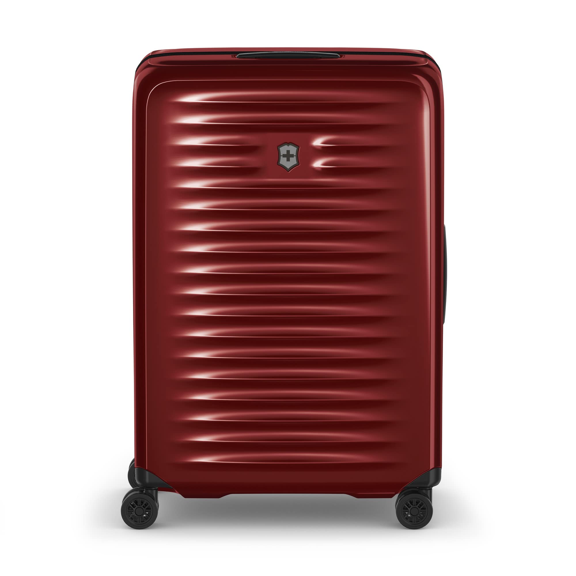 victorinox Swiss Designed Suitcase, Airox Large Hardside Luggage, Travel Bag, 98 litres, Red, 612510 | Check-in Trolley Bag-picture-18