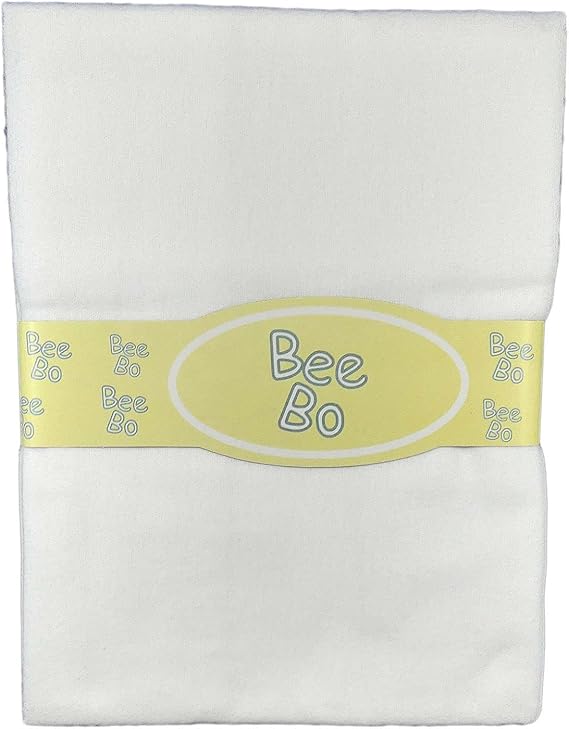Baby Flat Sheets x 2 Flannelette Moses Basket pram Crib White Amazon