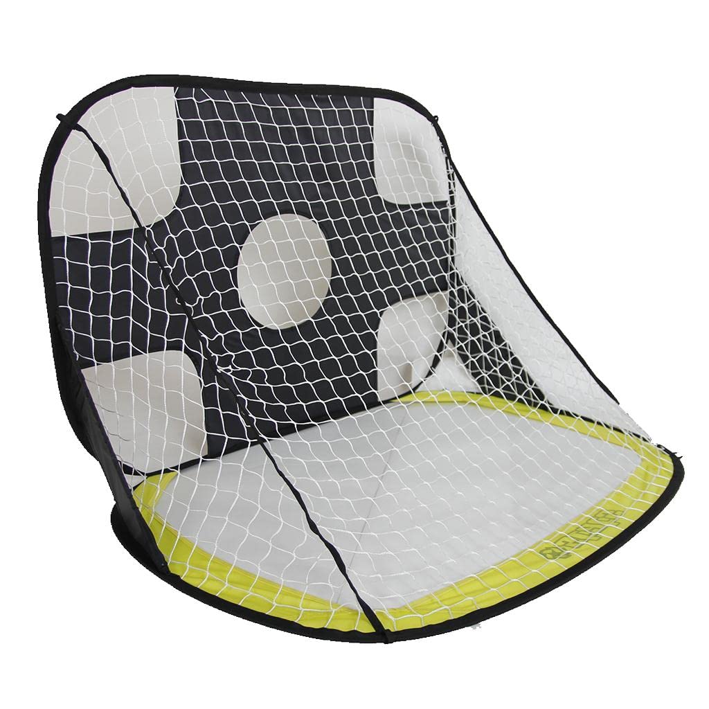 ZOOMELLA Foldable Portable Pop Up Target Training Football Soccer Goal Green|Goals & Nets| Goals & Nets-image-33