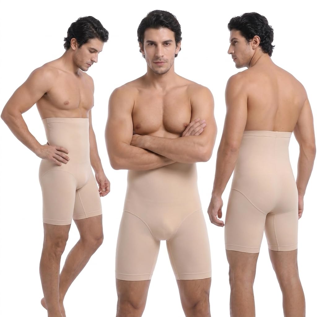 VAYRIX | Men's Core Toning Compression Vest Stomach Firming Belly Shaping Tummy Compressing Bodywear-picture-11