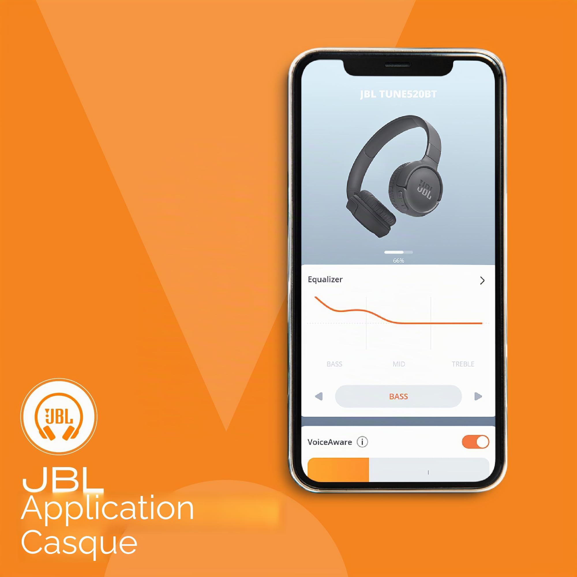 JBL Tune 520 BT Casque sans Fil Arceau Appels/Musique USB Type-C Bluetooth Noir