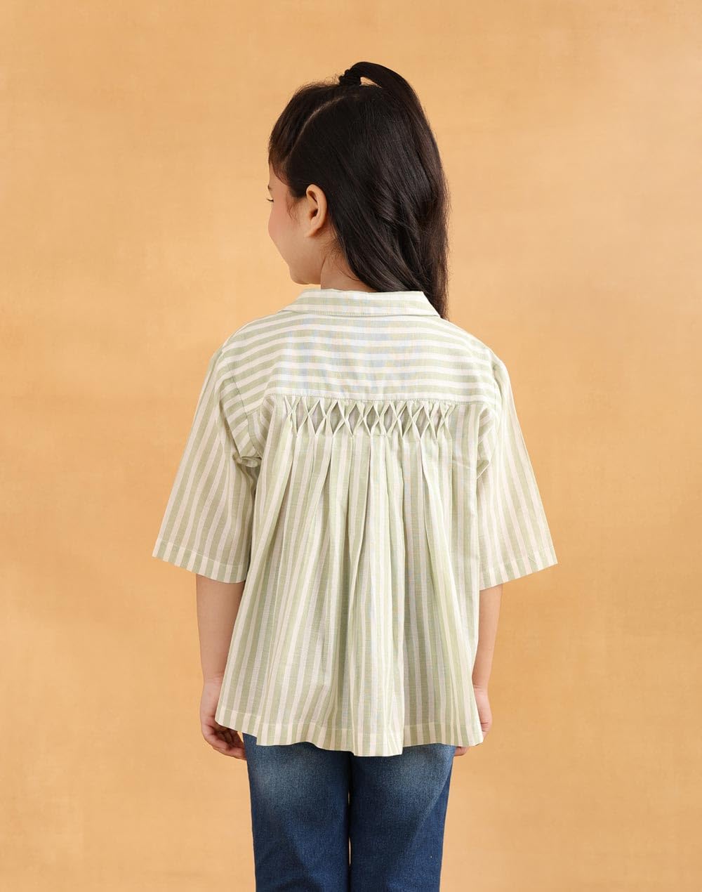 Fabindia Green Cotton Top 2