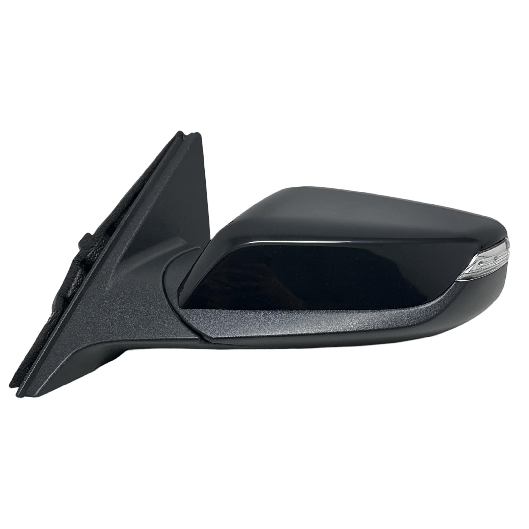 Spieg Driver Side Mirror for 2016-2022 Chevrolet Malibu Power Adjustment Heated Glass Manual Folding Turn Signal Light Black 7 Pins Left GM1320539