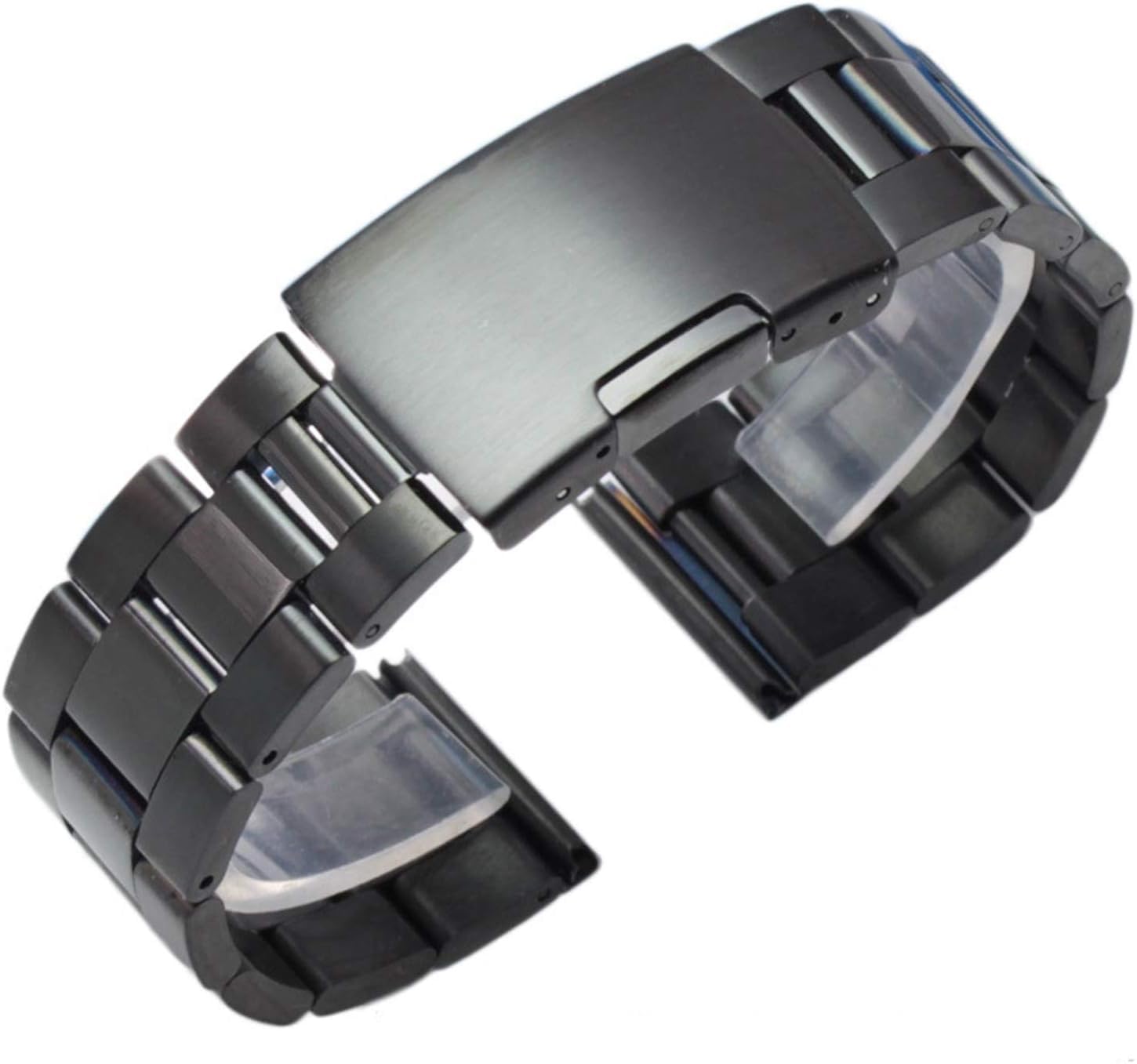 Fini le cuir usé avec ce bracelet de montre en acier inoxydable résistant à l'eau