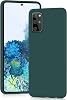 YATWIN Silicone Case for the Samsung Galaxy S20 Plus Soft Touch Shockproof Dustproof Full Body Protective Case Green
