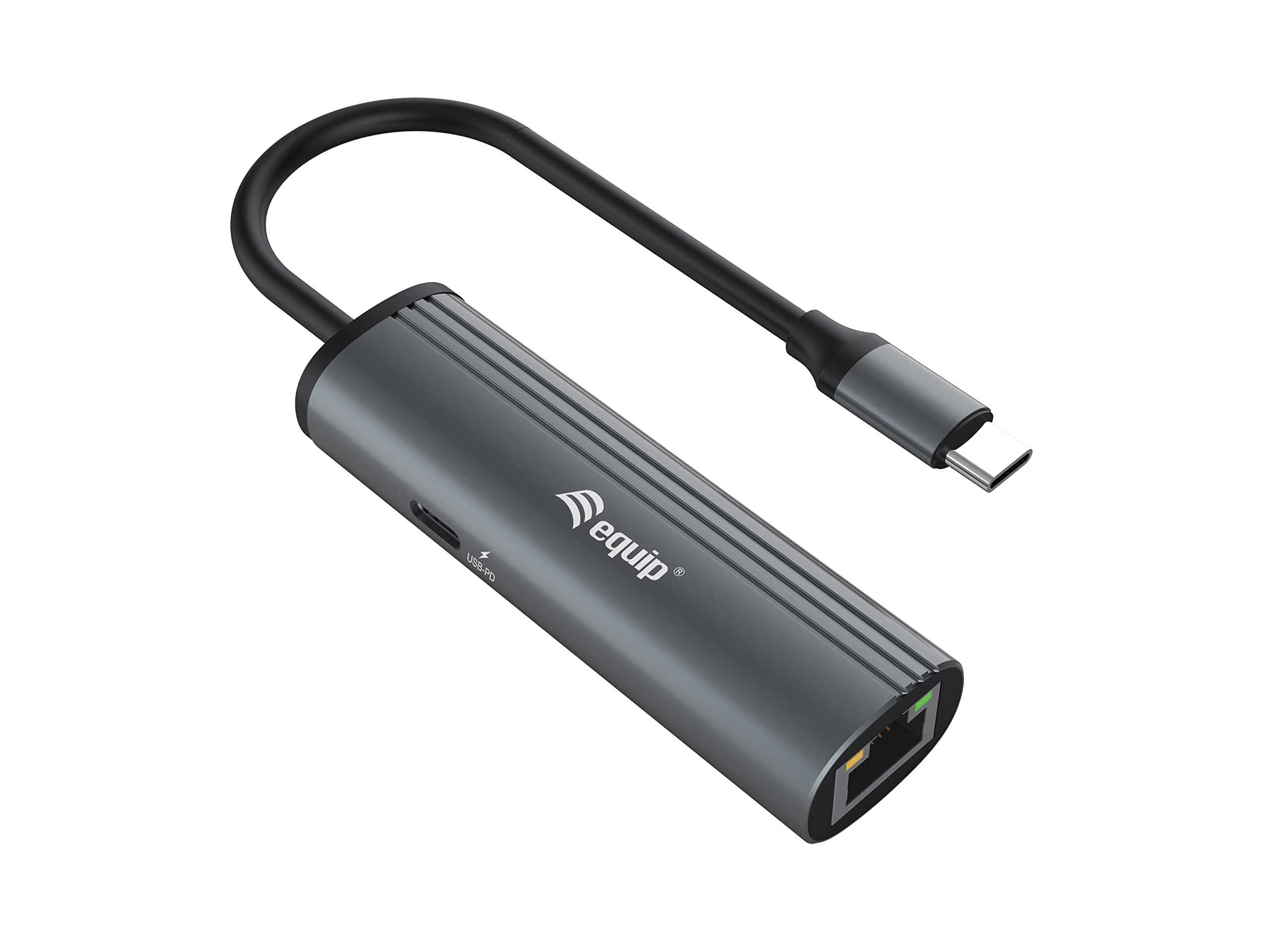 Equip 133486 USB-C to RJ45 Gigabit Ethernet Connector + PD Adapter