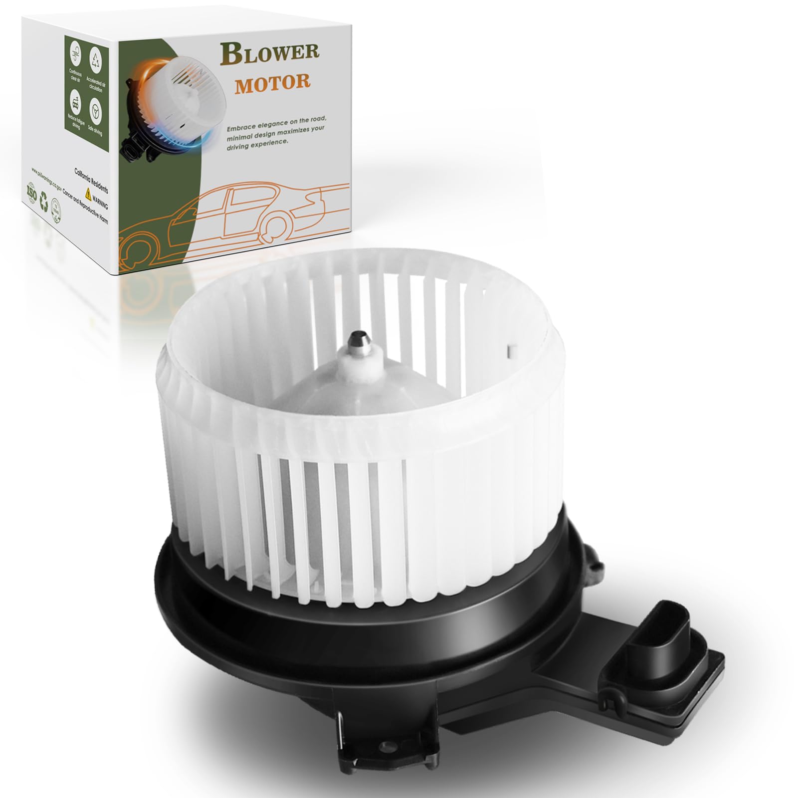 Amazon.com: PUAMRPTS 700333 AC Heater Blower Motor with Fan Cage