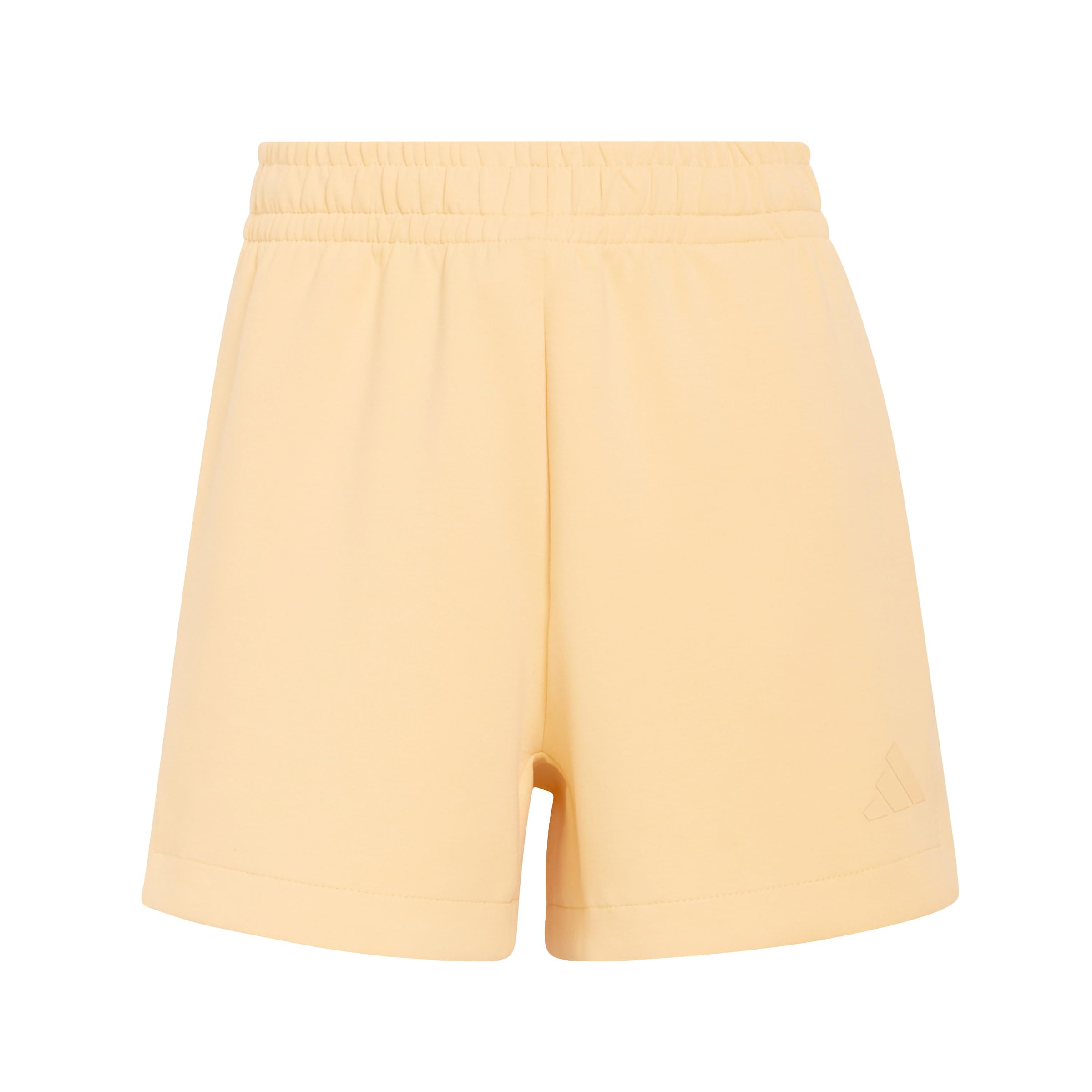 Adidas Women's Orange Shorts Soft Lux