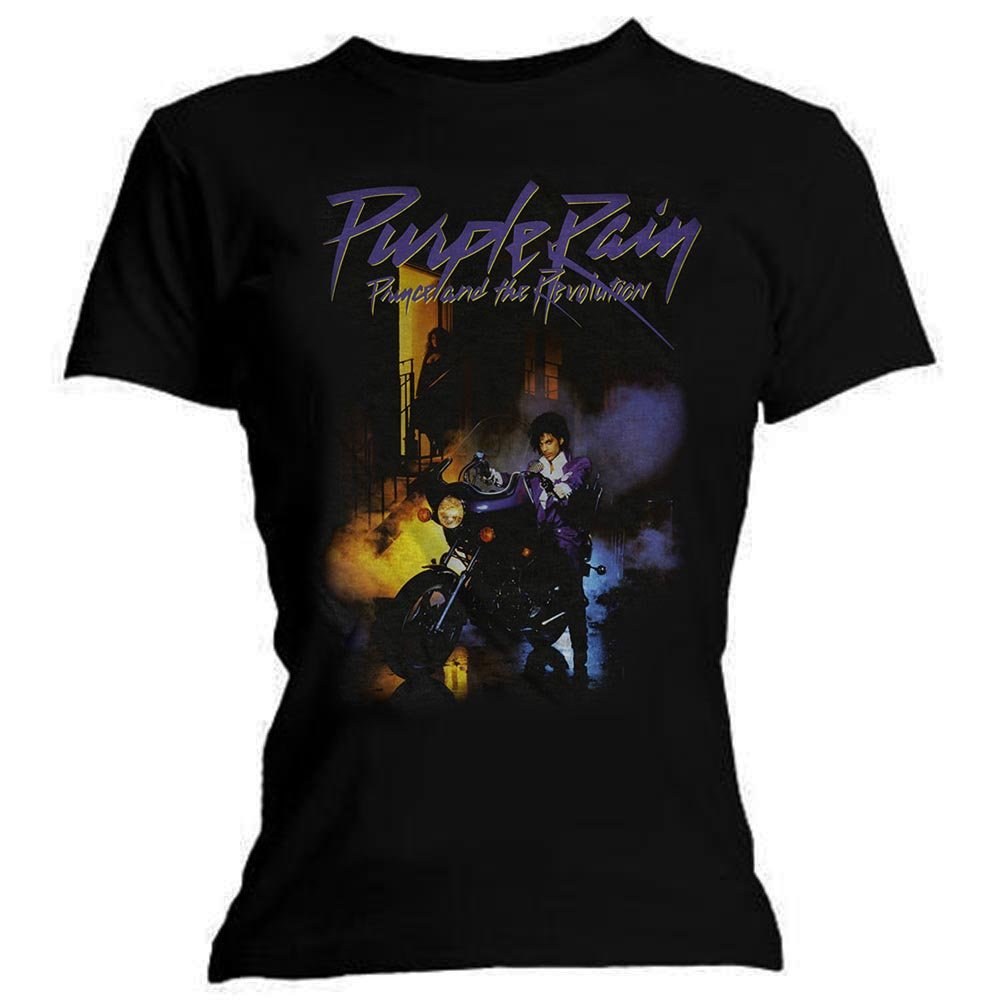 Prince - Maglietta ufficiale da donna, con logo Revolution, colore