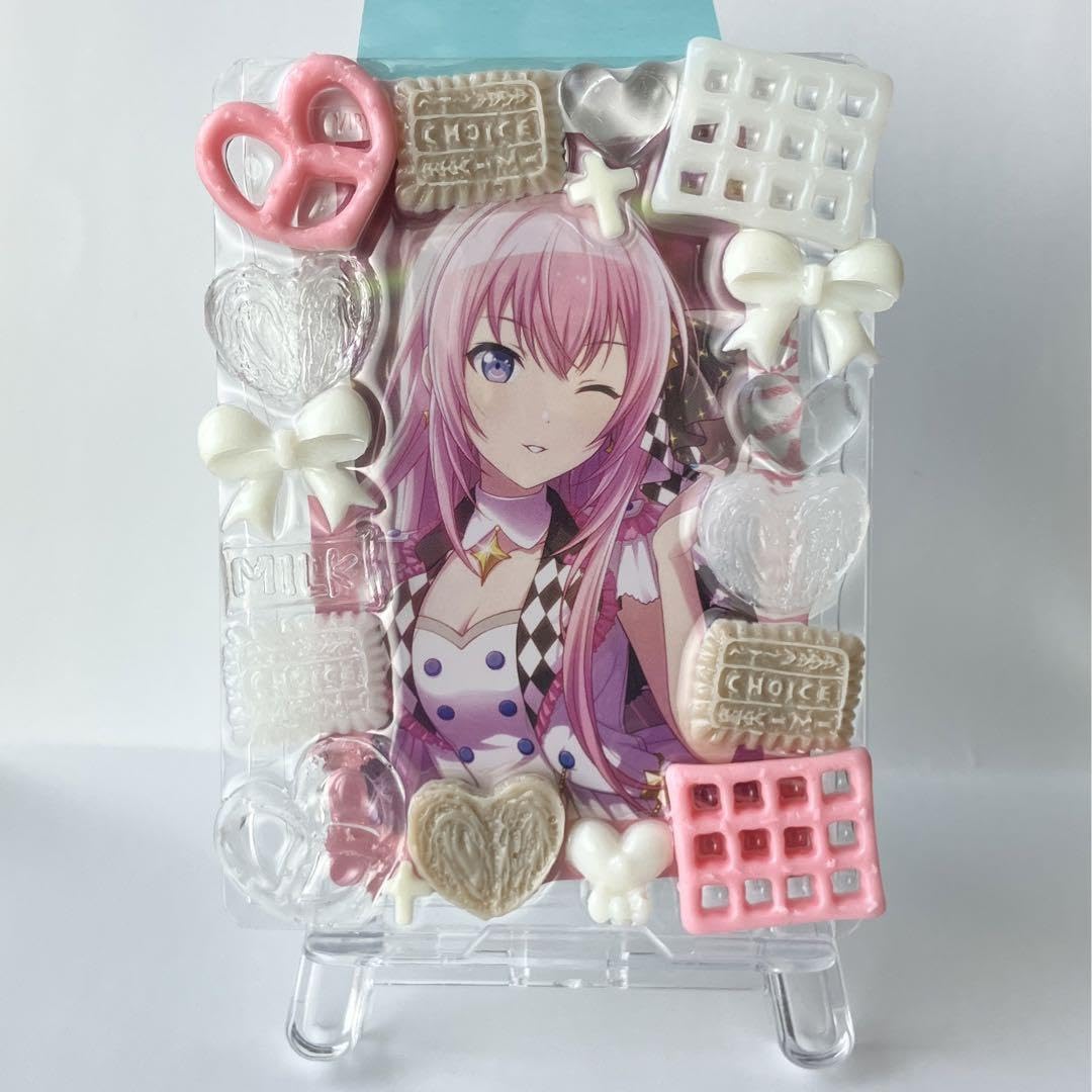Amazon.co.jp: NO.33 硬質ケース トレカケース デコ レジン お菓子 