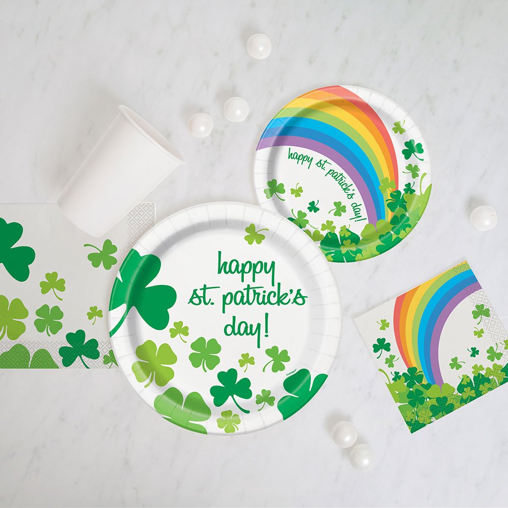 Round Dinner Paper Plates - 9