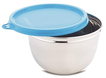 Signoraware Mixing Bowl Stainless Steel, 1350 Ml, Blue