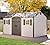 Lifetime 60138 Outdoor Storage Shed, Desert Sand, 15 x 8 Feet