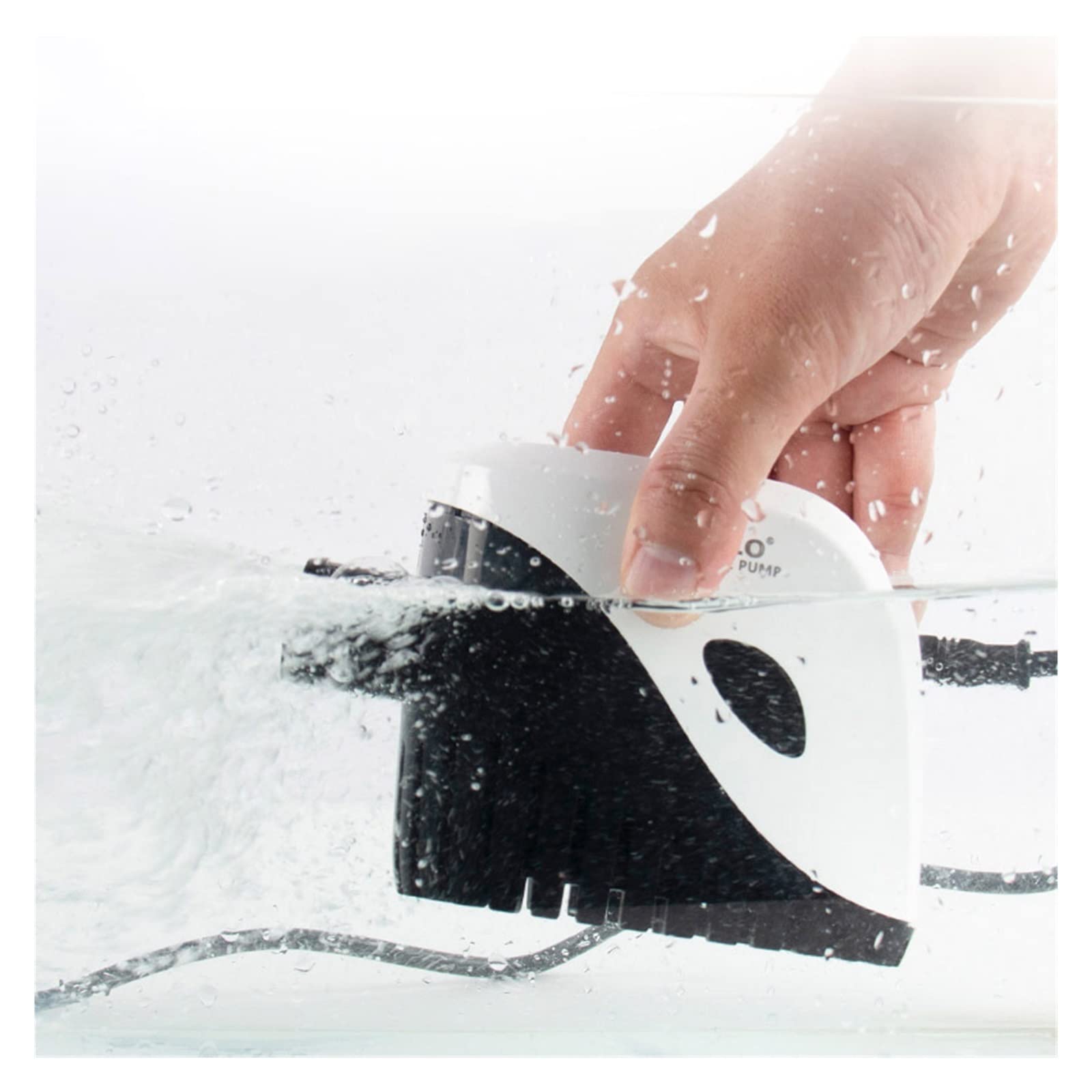 Mini Bomba pequeña Bomba de sentina automática for Barcos de 12V y 750GPH, Sumergible con Interruptor de Flotador, Bomba de Agua eléctrica, Bomba de Escape de Agua pequeña