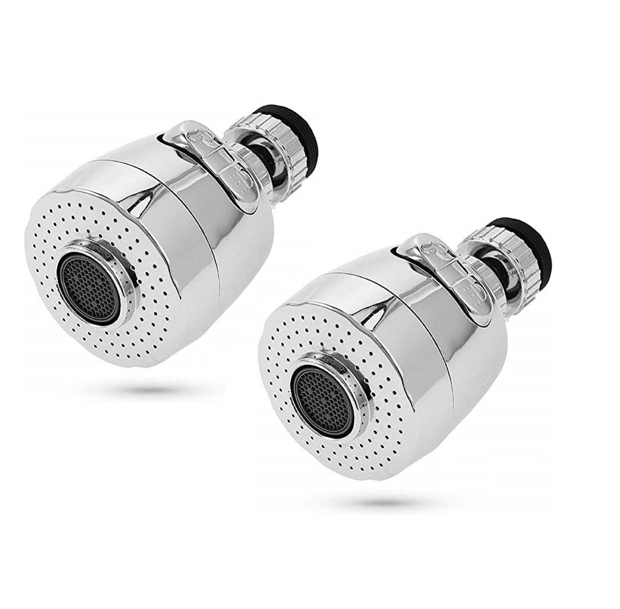 ONICORN® Water Saving Anti-Splash Tap Short Head Kitchen Faucet Aerator 360 Rotate with 2 Modes Sink Sprayer Extension Device Pack of 2 Pcs (B09QMHQ4G7) Amazon Price History, Amazon Price Tracker