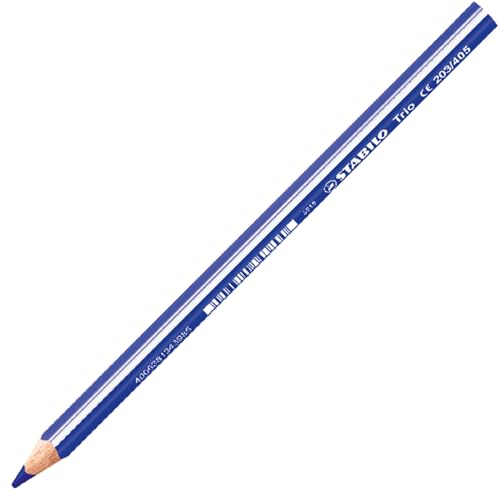 Image of Crayon - STABILO Trio thick pencil case 15 colors