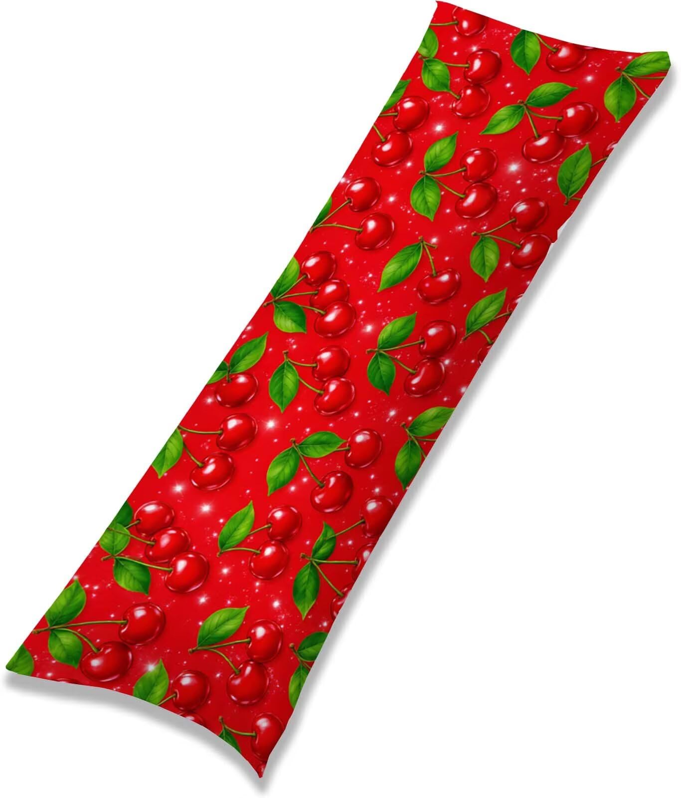 Rosso-17 Federe Cuscino Letto 50 x 150 cm, Grande Cuscini per Divano Lino, | Doppia Faccia Stampa, Moderno Fodera per Cuscino Decorativa, con Cerniera, Cuscino per Dormire Sul Fianco j-224