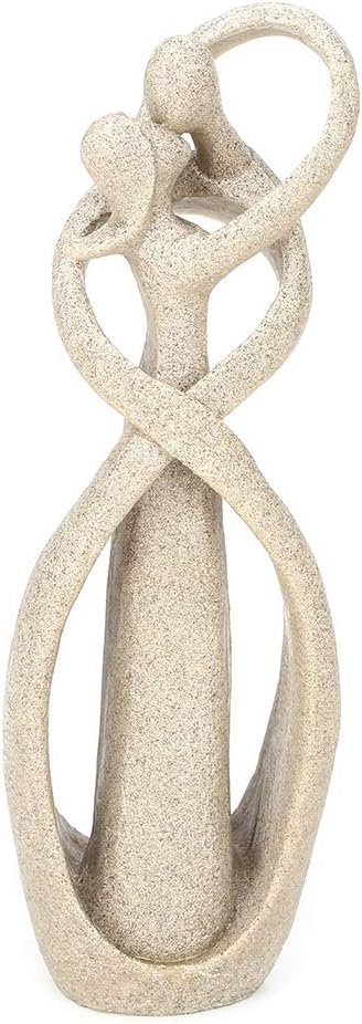 – ES,Willow Tree Wedding Figurines,Willow Tree Figurines,Sculpture,Sculptures,Knick Knacks Handmade Sandstone Kiss Lovers Couple Statue Sculpture Carved Figurine Art Craft Decoration