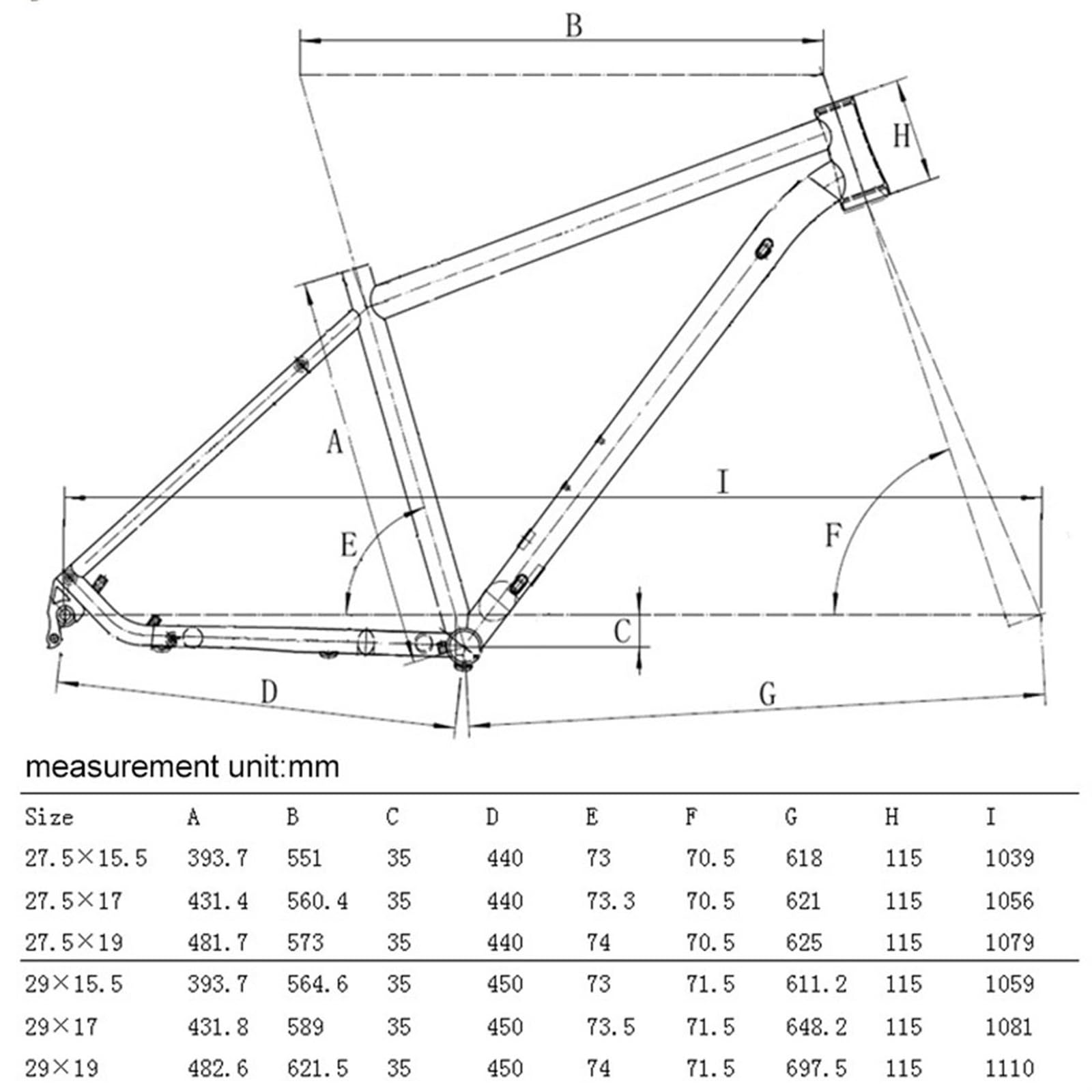 mountainbike rahmenhöhe 52 HIMALO 27.5/29er MTB Rahmen Titanlegierung Rahmen 15.5''/17''/19'' XC AM Starrer Rahmen Leichte Scheibenbremse Steckachse 12x142mm (Size : 27.5 * 17'') Sport & Freizeit Größe:Sur mesure 170×97cm Fahrräder mit 28 Zoll fahrrad garage metall