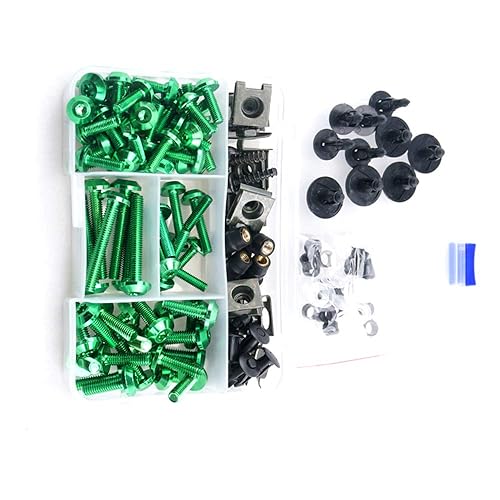 Kits completos de carenados de pernos para motocicleta, clips de tornillo compatibles con Suzuki Kawasaki Ducati MT07 MT09 Z1000 CBR1000RR CBR600RR