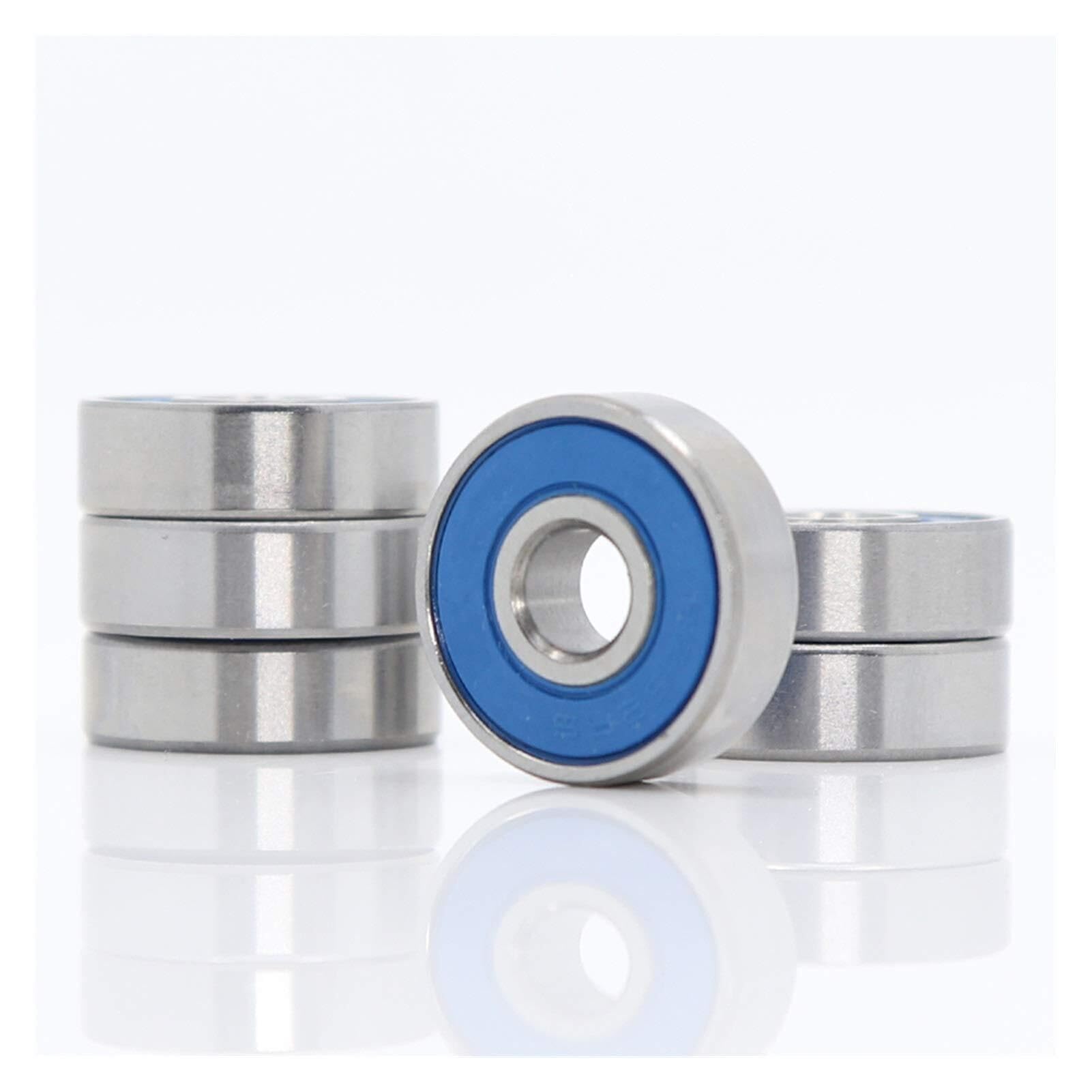 Industrial Shaft Bearings, Repair Kits 626 2RS Bearings Blue Sealed 6x19x6mm ABEC-3 626rs Ball Bearing Parts 6Pcs for Hobby RC Car Truck