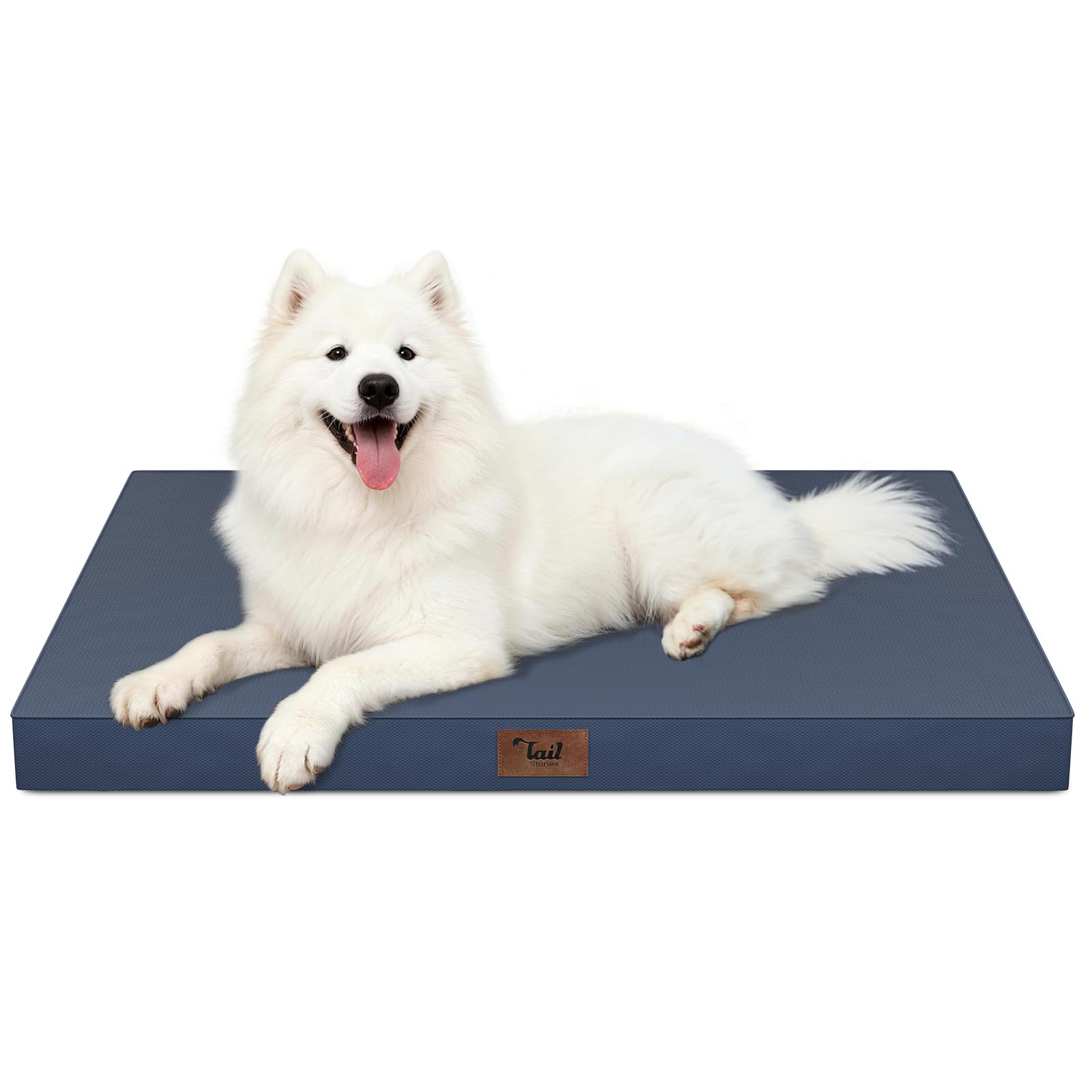 Large Waterproof Orthopedic Dog Bed with Egg Crate Foam