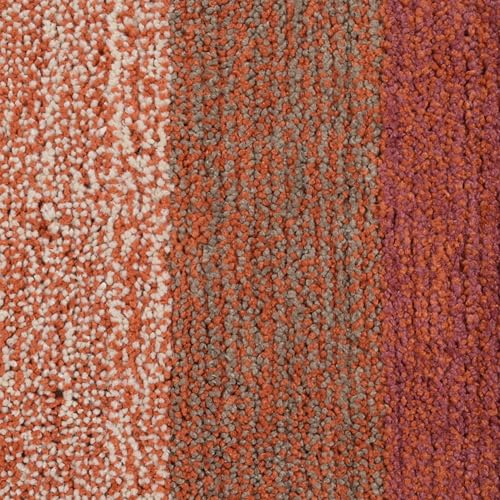 Image of Saral Home Soft Microfiber Anti-Skid Bath Mat Pack of 2 (Rust, 50X70 CM)