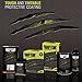 Custom Shop U-Pol Raptor Black Urethane Spray-On Truck Bed Liner Kit w/Free Custom Coat Spray Gun with Regulator, 4 Quarts