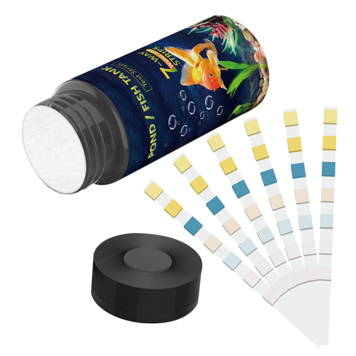 4 Set Strisce Reattive Per La Qualità Dell'acqua Rilevamento Kit Test Acqua Potabile Strisce Test Acqua Striscia Reattiva Per La Qualità Dell'acqua Tester Dell'acqua Pvc 50 Pezzi*4