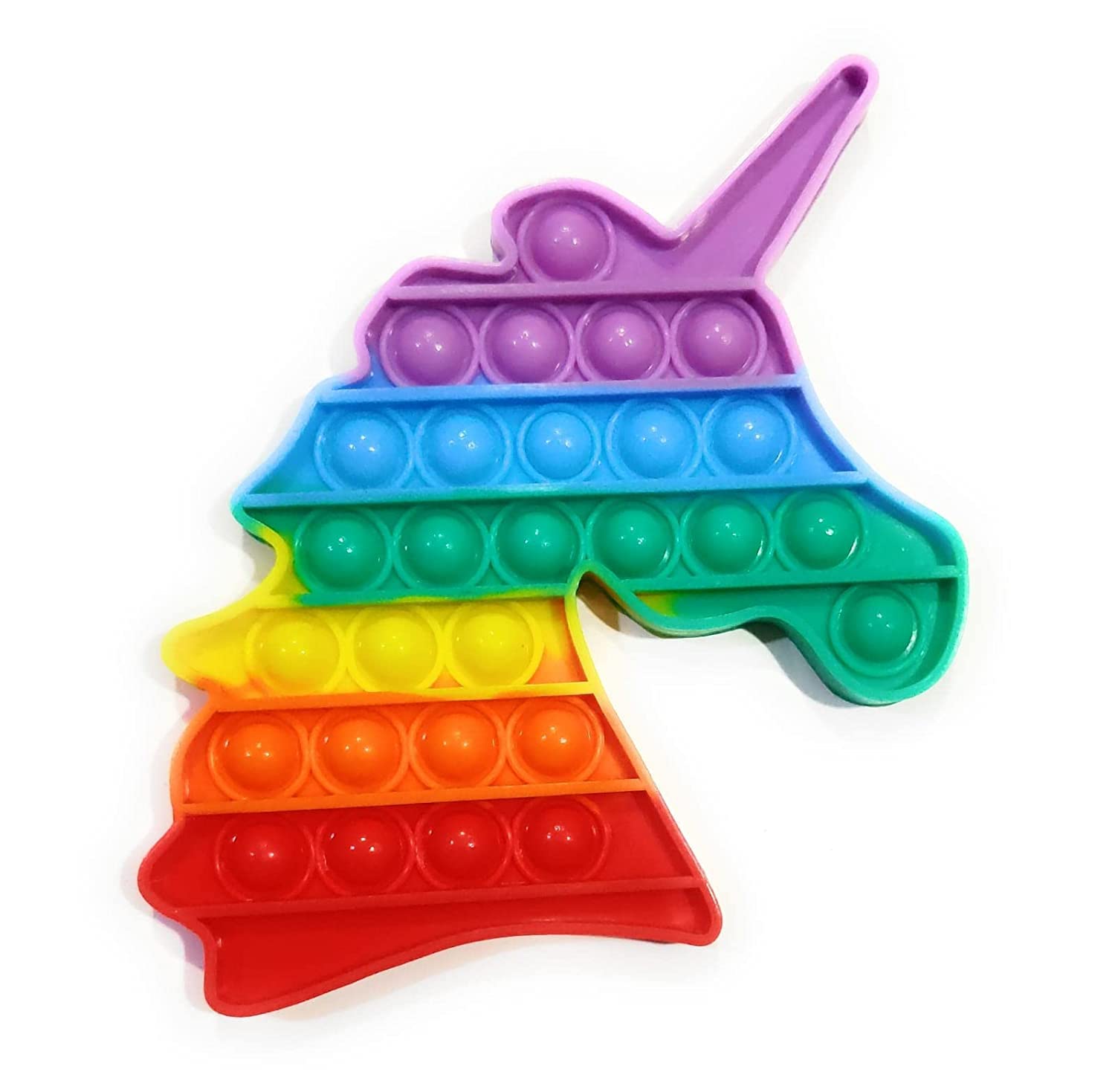 MoldBerry Puppet Pop It Toys Bubble Fidget Sensory Anti Stress Relief Toys for Kids Adults Return Gifts for Girls Boys Rainbow Color Unicorn (Pack of 1) (B0B7RKMYT7) Amazon Price History, Amazon Price Tracker
